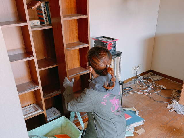 お片付けのプロ!アイメモリア:空き家片付け作業中