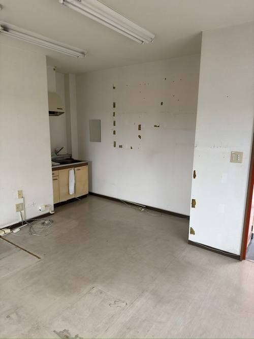 事務室の作業後