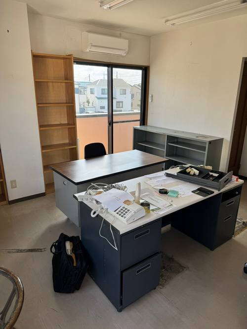 社長室の作業前