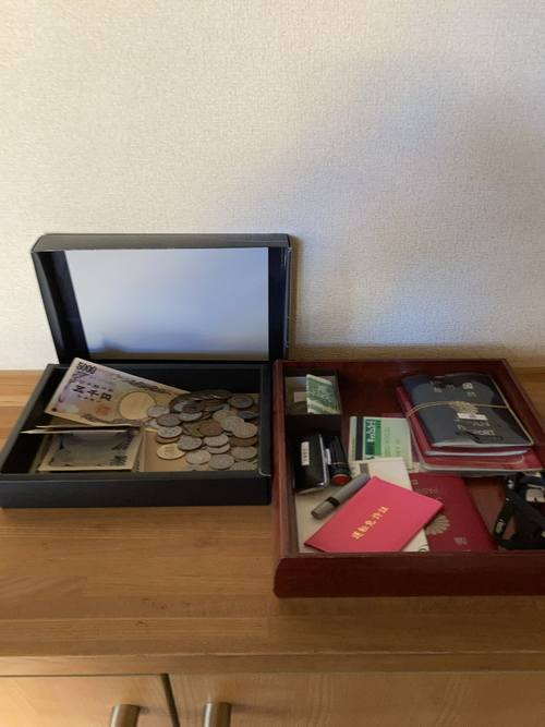 貴重品の発見