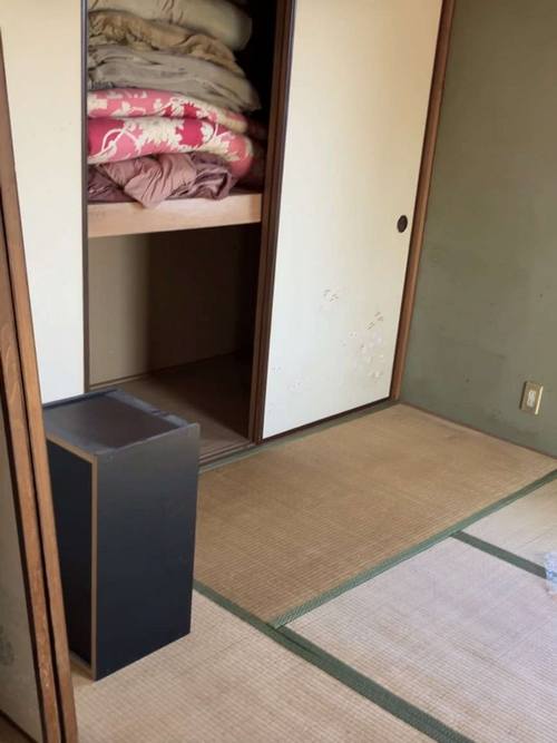 寝室の作業後（川越市）