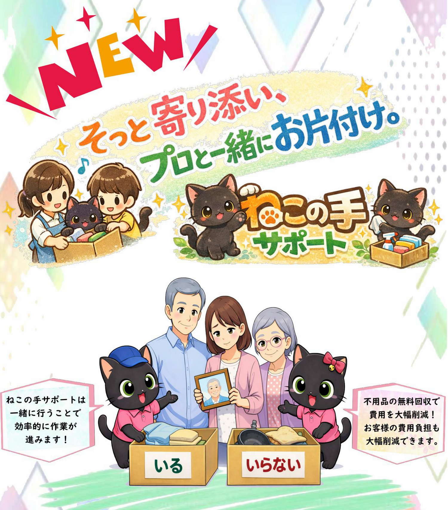 ねこの手サポート