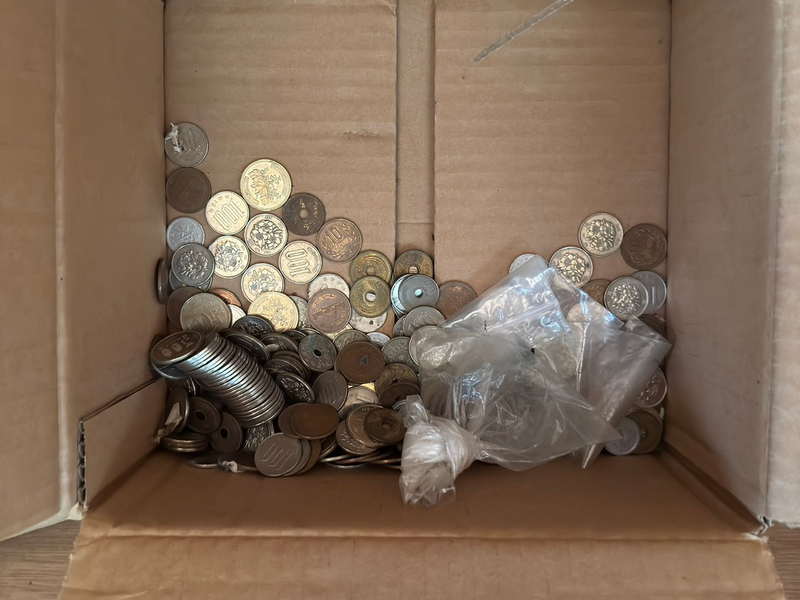 現場で見つかった硬貨